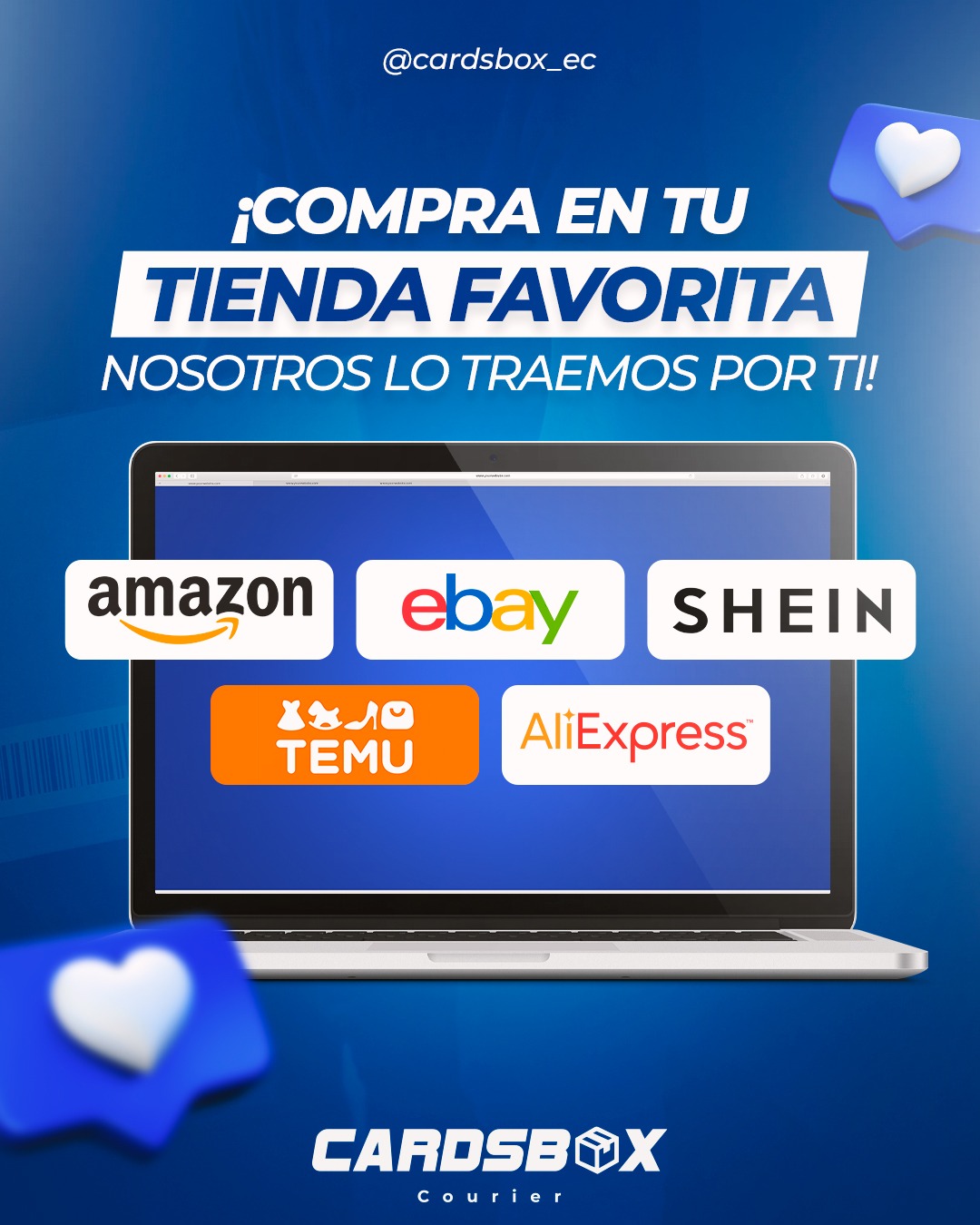 Servicio de courier USA a Ecuador - Paquetes y envíos internacionales